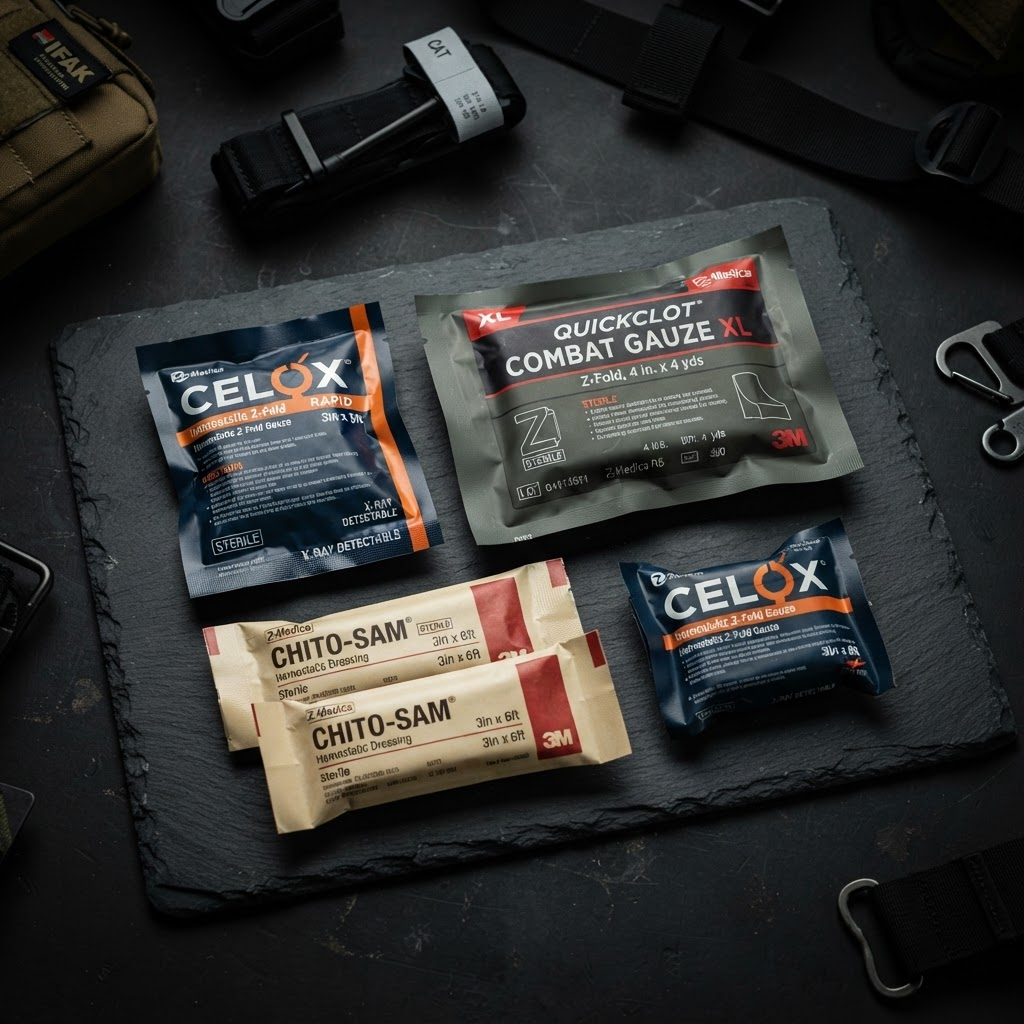 Hemostatic Combat Gauze